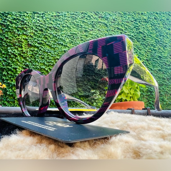 FENDI FANNY FF 0105/S GFBLF 51mm Sunglasses Shades BNIB Brand New - ITALY - Picture 12 of 15